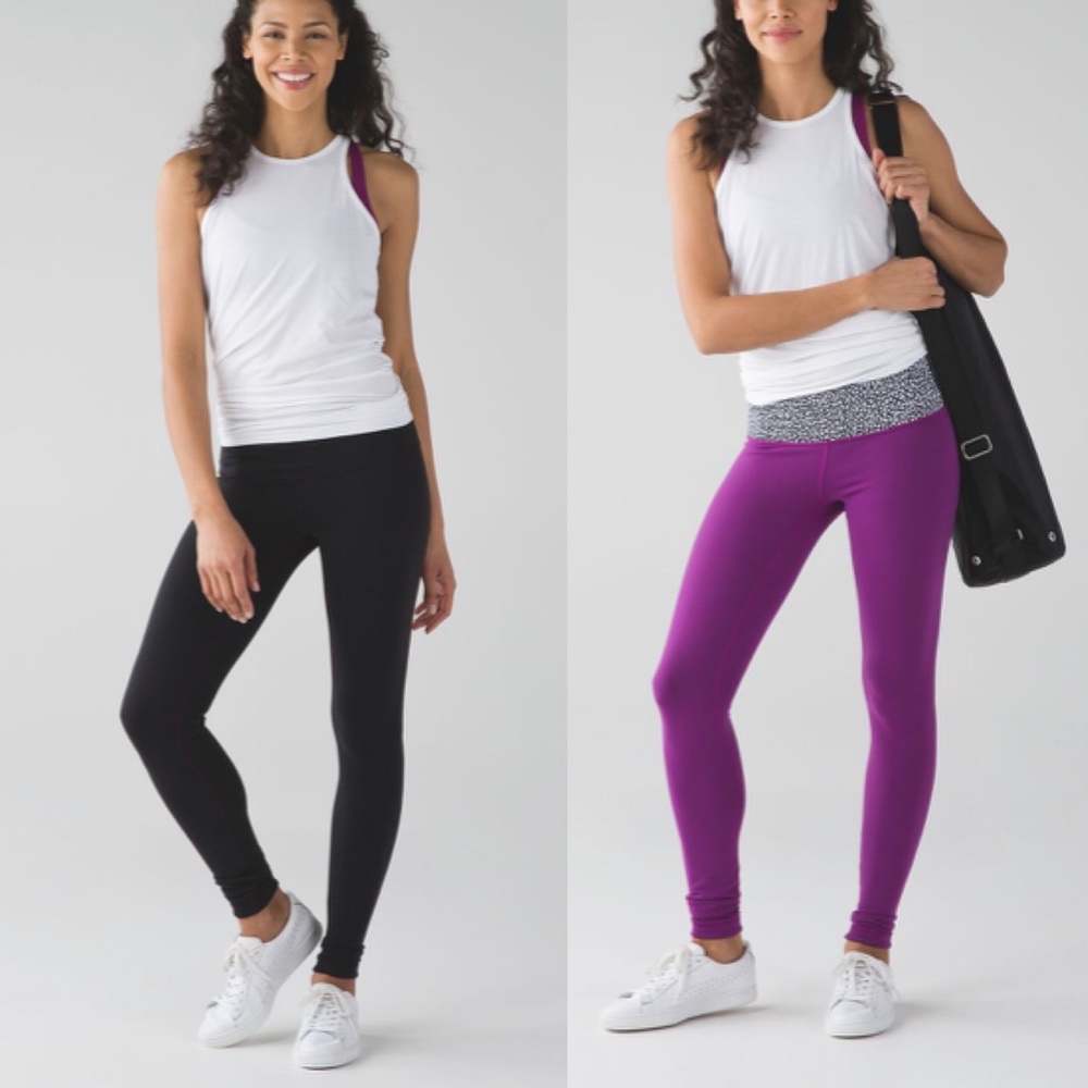 NWOT Lululemon Wunder Under Leggings *reversible